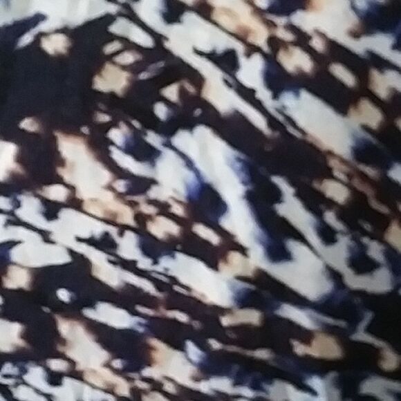 Jennifer Lopez Tank Top Long Dressy Bling Marble Pattern size 0X - Picture 6 of 11